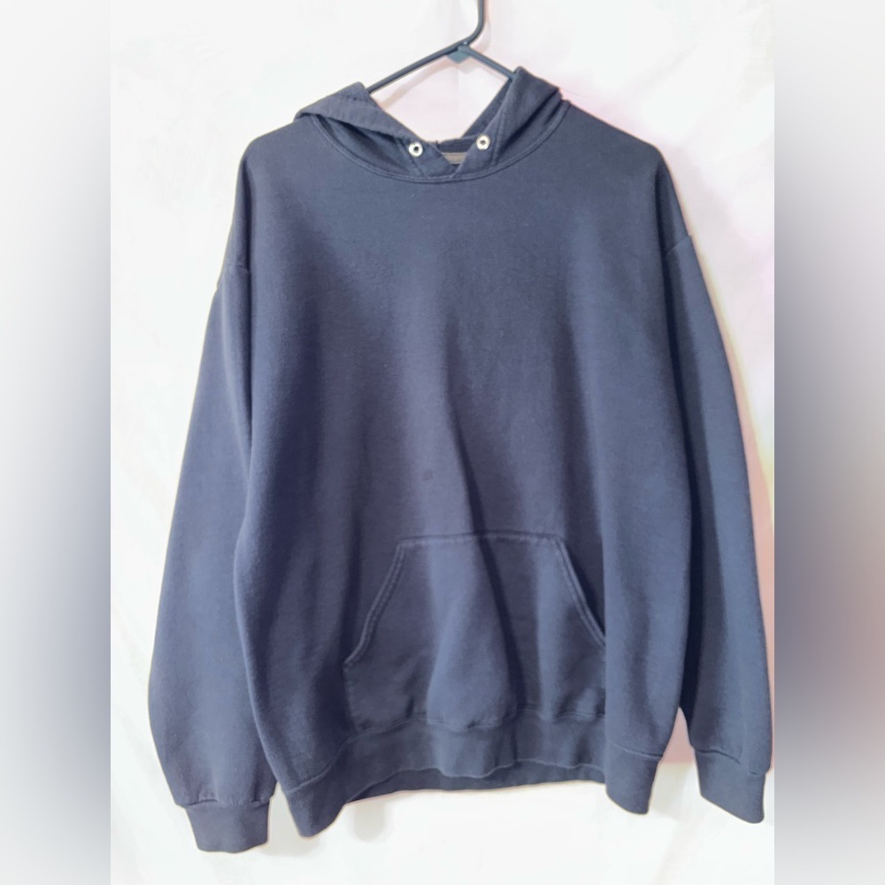 Fruit of the Loom Dark Blue Hoodie